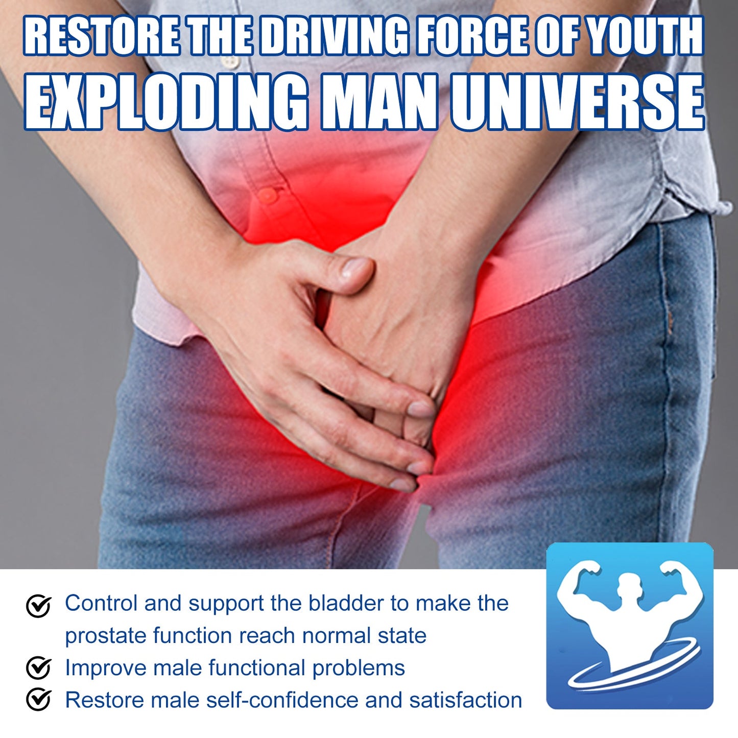 Prostate Herbal Gel For Men To Relieve Prostate Discomfort And Protect Yang Health Body Care