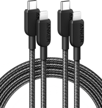 Anker 310 USB-C to Lightning Cable (6 ft, 2-Pack) - Trustymall