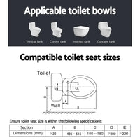 Electronic bidet seat viewed from side angle highlighting sleek and ergonomic shape.