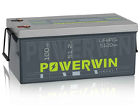 Powerwin BT5120 12.8V 5120Wh LiFePO4 Battery 4000 Cycles Built-in BMS