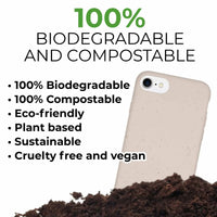 Biodegradable Personalized Phone Case - Natural White - Trustymall