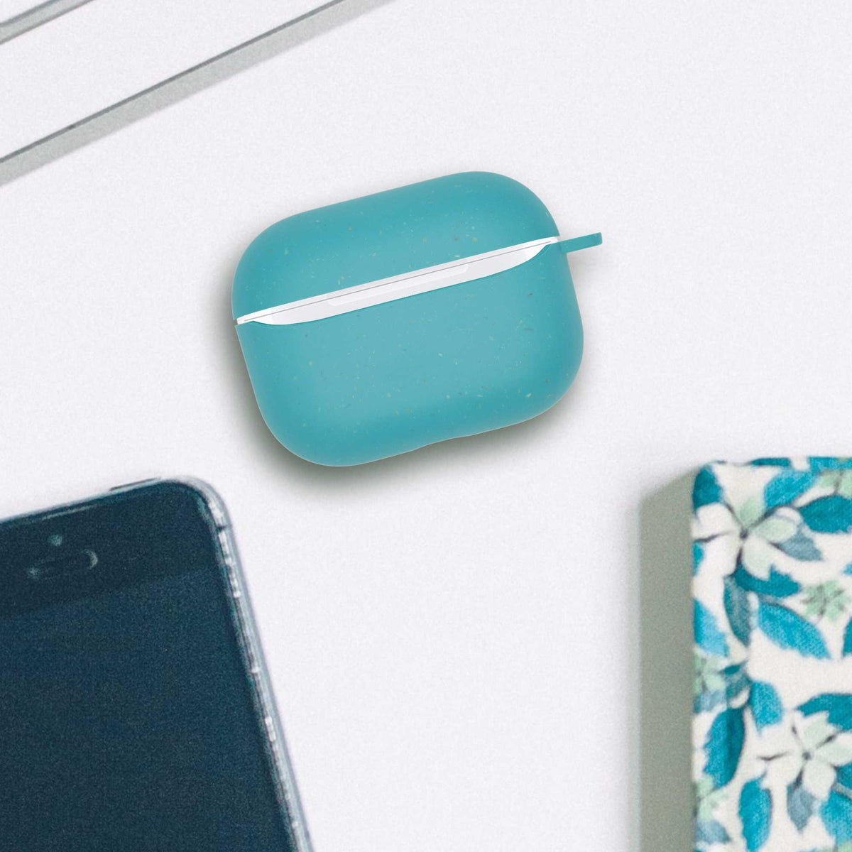 Biodegradable AirPods Pro Case - Ocean Blue - Trustymall