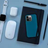 Eco-friendly biodegradable Deep Blue phone case providing durable phone protection.