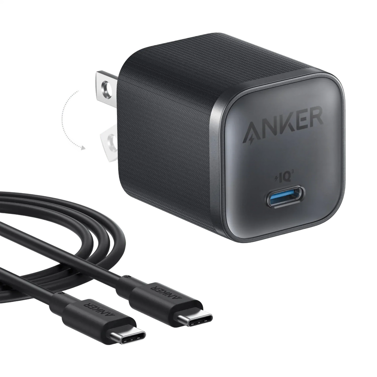 Anker Nano Charger (45W) with USB-C to USB-C Cable - Trustymall