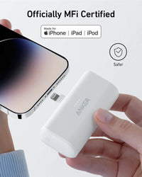 Anker Nano Power Bank (12W, Built-In Lightning Connector) - Trustymall