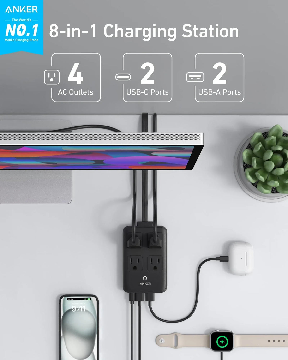 Anker Charging Station (8-in-1, 20W) - Trustymall