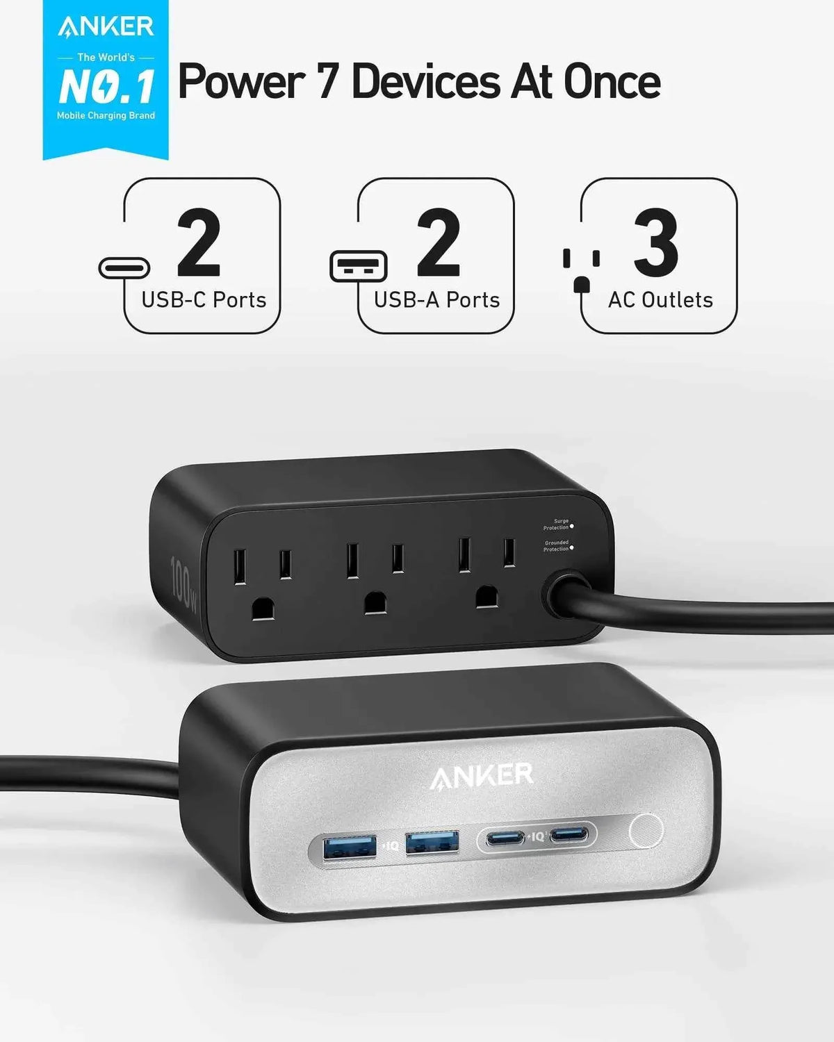 Anker Charging Station (7-in-1, 100W)