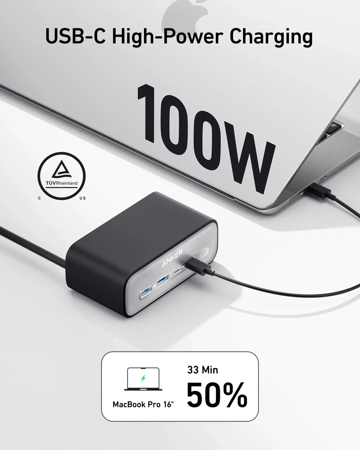 Anker 7-in-1 USB-C Charging Station (100W) BOA - Trustymall