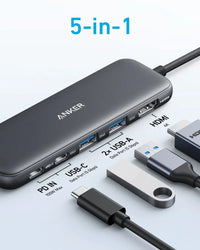 Anker 332 USB-C Hub (5-in-1) - Trustymall