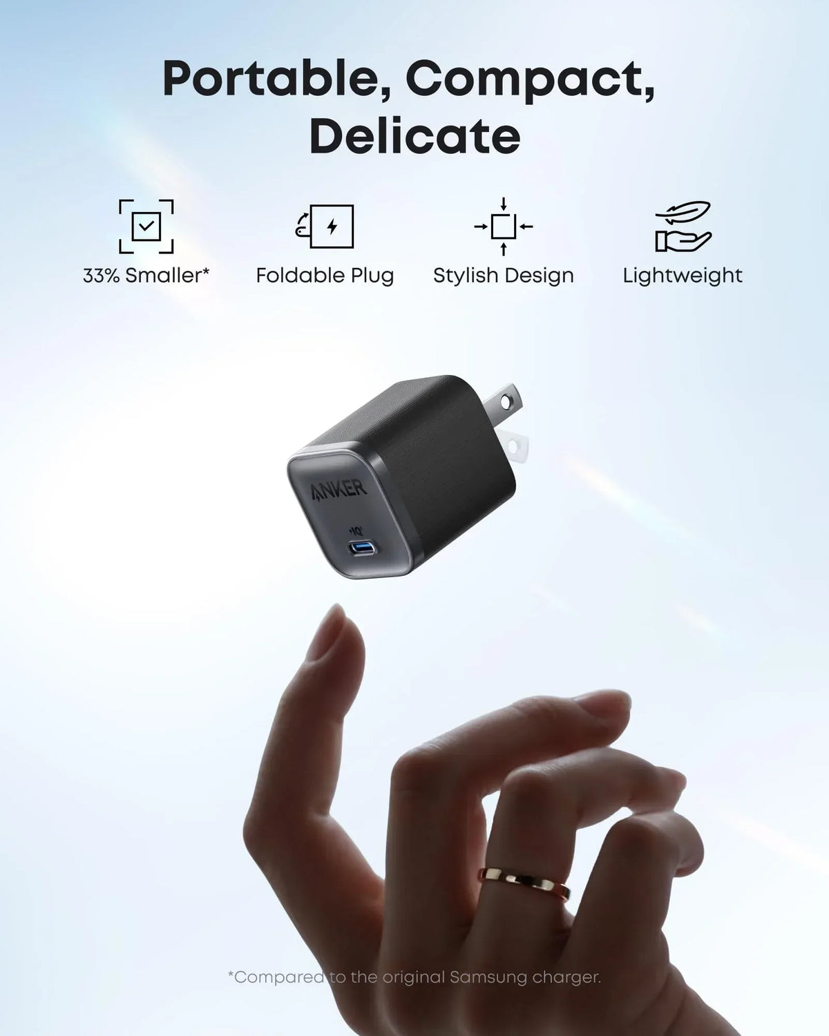 Anker Nano Charger (45W) with USB-C to USB-C Cable - Trustymall