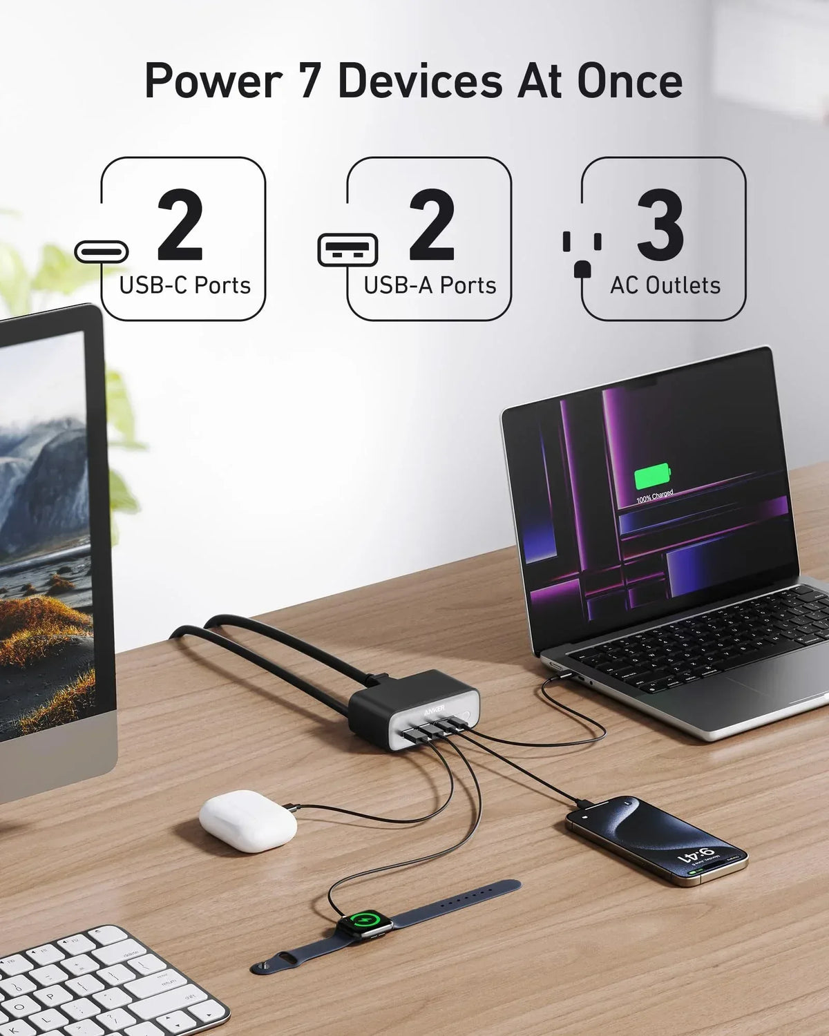 Anker 7-in-1 USB-C Charging Station (100W) BOA - Trustymall