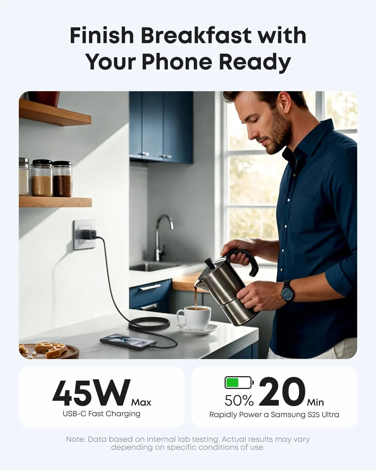 Anker Nano Charger (45W) with USB-C to USB-C Cable - Trustymall