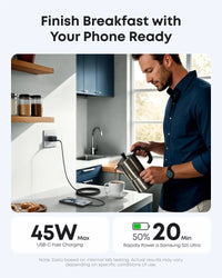 Anker Nano Charger (45W) with USB-C to USB-C Cable - Trustymall
