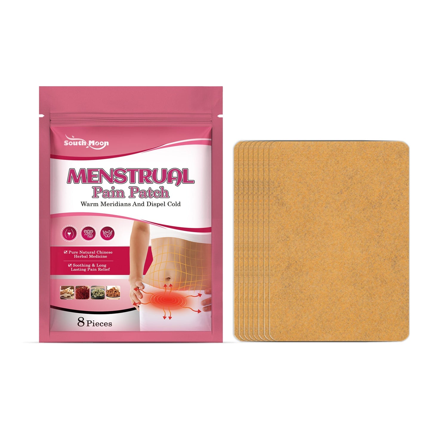 Menstrual Pain Patch, Menstrual Body Care Patch For Women To Relieve Menstrual Pain