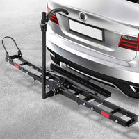Giantz Motorcycle Motorbike Carrier Rack Ramp 2"Towbar Adjustable