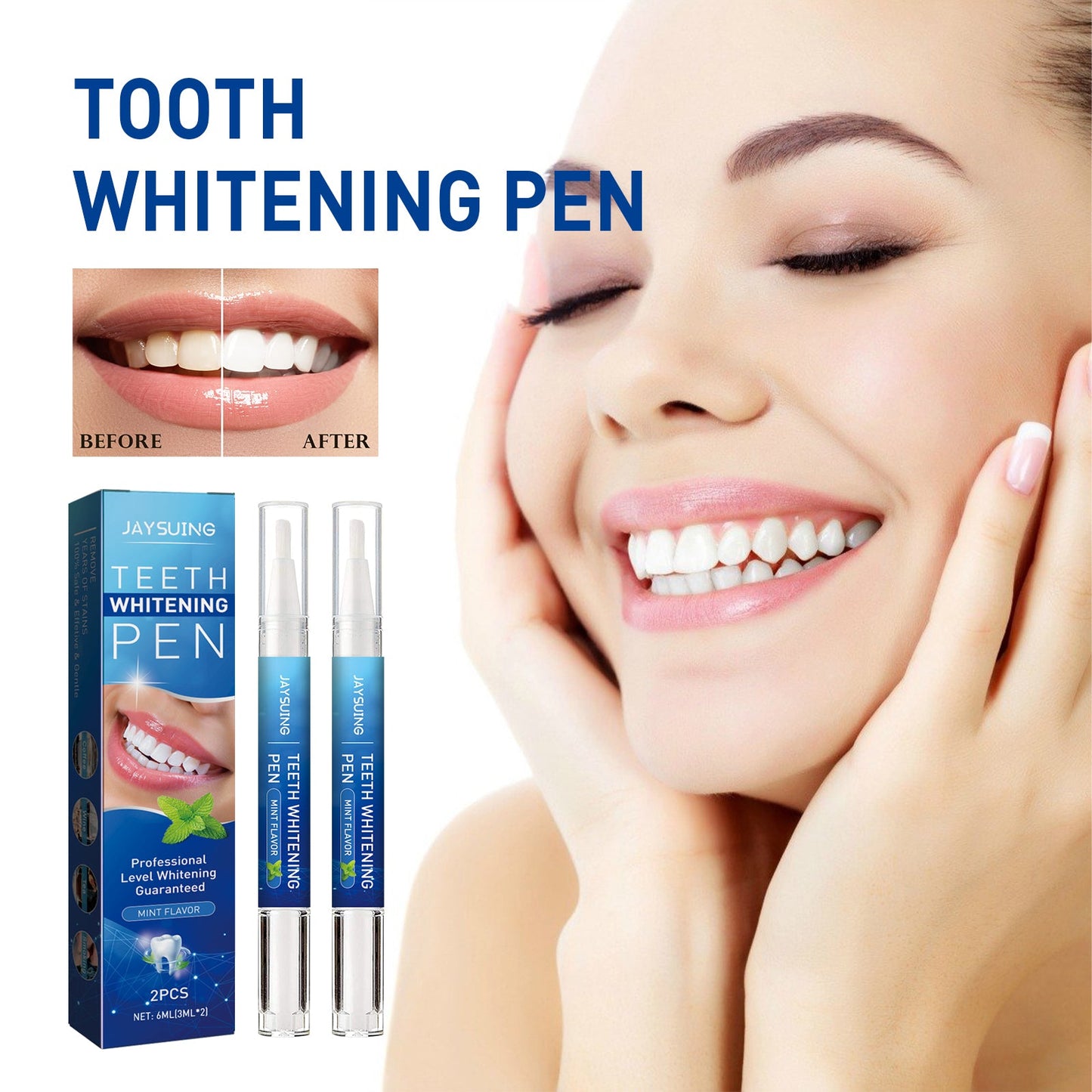 Dental pencil Teeth Cleaning Remove Dirt And Yellow Smoke Teeth Brightening Whitening Oral Cleaning Pen
