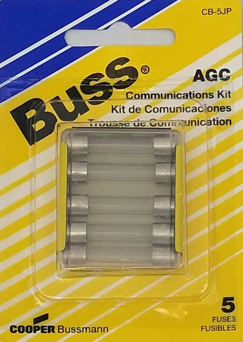 Barjan 058BPCB5JP SVR Phone & Entertainment Fuse, Pack of 5 - Trustymall