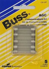 Barjan 058BPCB5JP SVR Phone & Entertainment Fuse, Pack of 5 - Trustymall