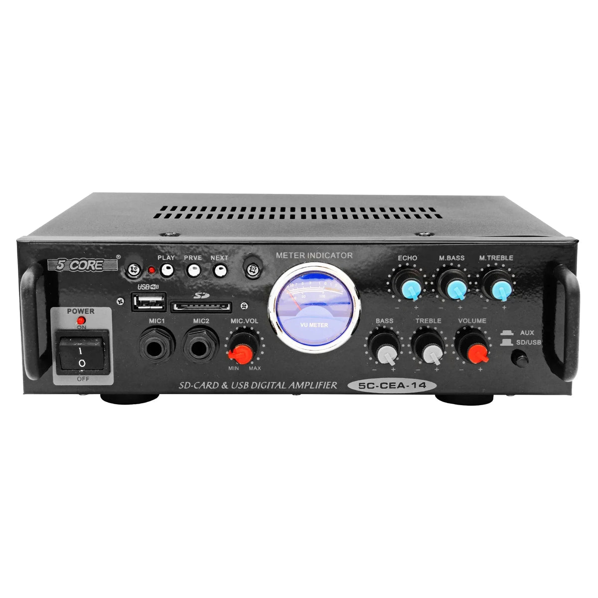 5Core Dual Channel Amplifier Car Audio System 300W Audio Reciver Car - Trustymall