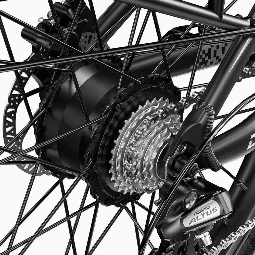 CYSUM Speedy electric mountain bike - 27.5 inch tire, max speed 40km/h - Trustymall