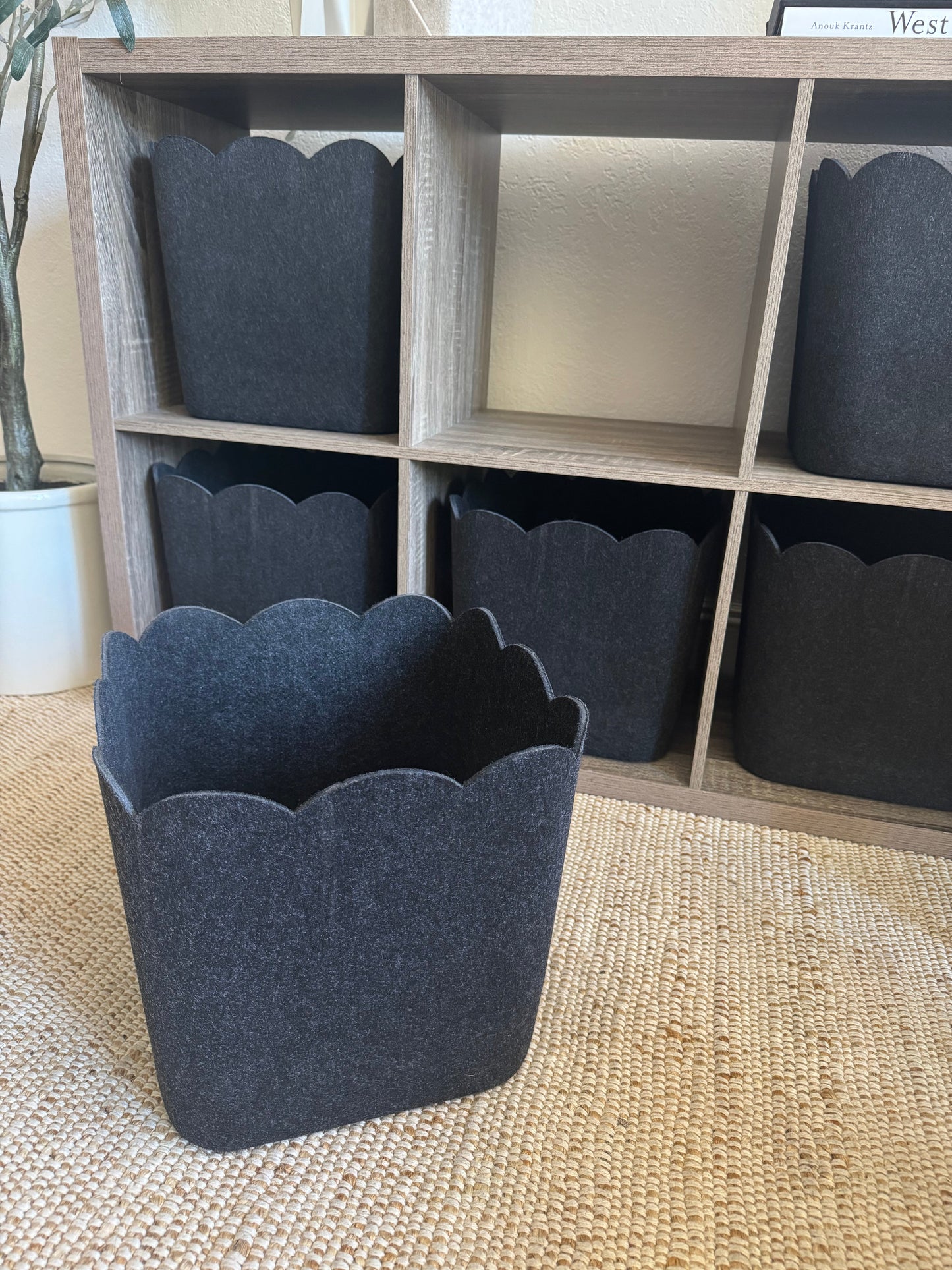 The Scalloped Bin - Original | Set of 3