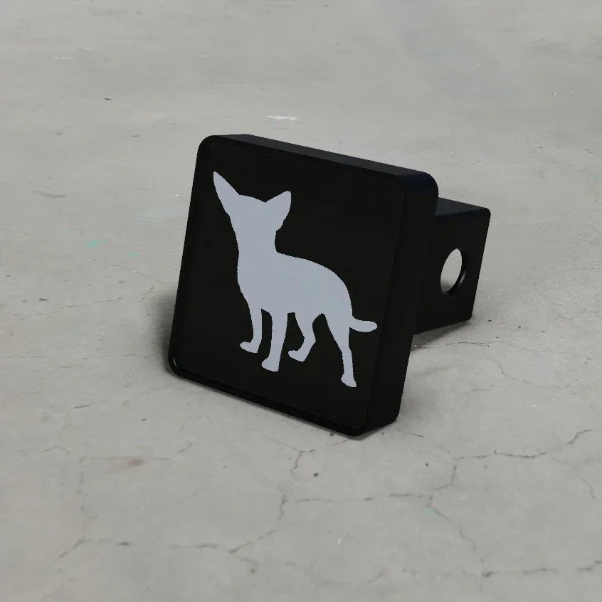 Chihuahua Silhouette LED Hitch Cover - Brake Light - Trustymall