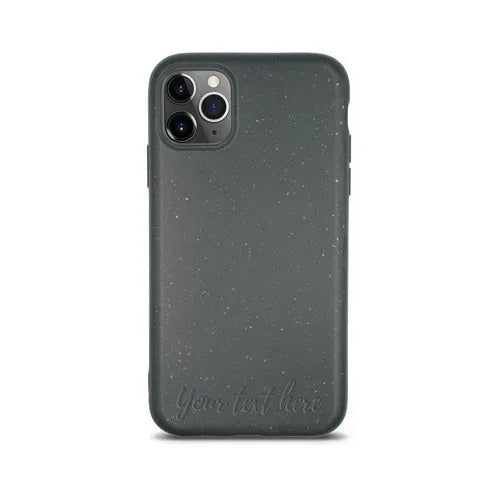 Biodegradable Personalized Phone Case - Black - Trustymall