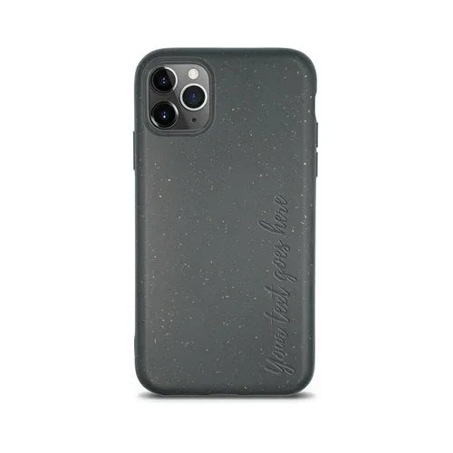 Biodegradable Personalized Phone Case - Black - Trustymall