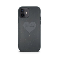 Biodegradable Personalized Phone Case - Black - Trustymall