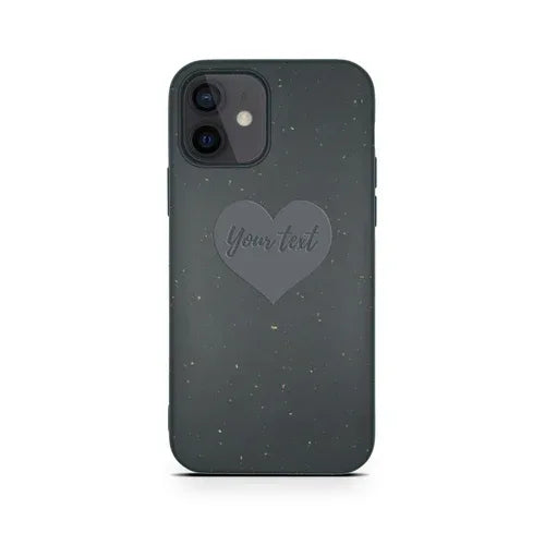 Biodegradable Personalized Phone Case - Black - Trustymall