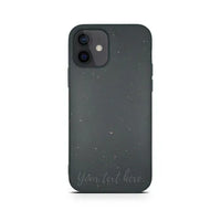 Biodegradable Personalized Phone Case - Black - Trustymall