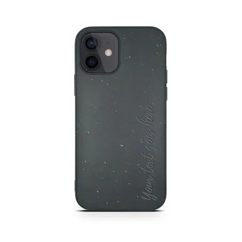 Biodegradable Personalized Phone Case - Black - Trustymall