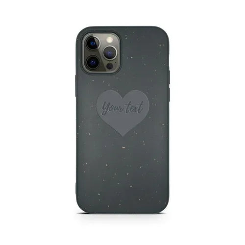 Biodegradable Personalized Phone Case - Black - Trustymall