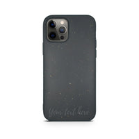 Biodegradable Personalized Phone Case - Black - Trustymall