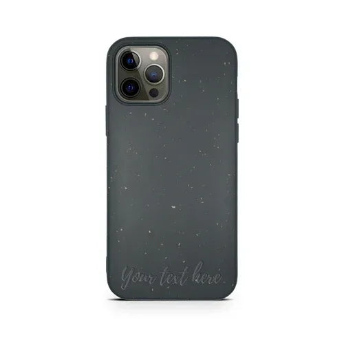 Biodegradable Personalized Phone Case - Black - Trustymall