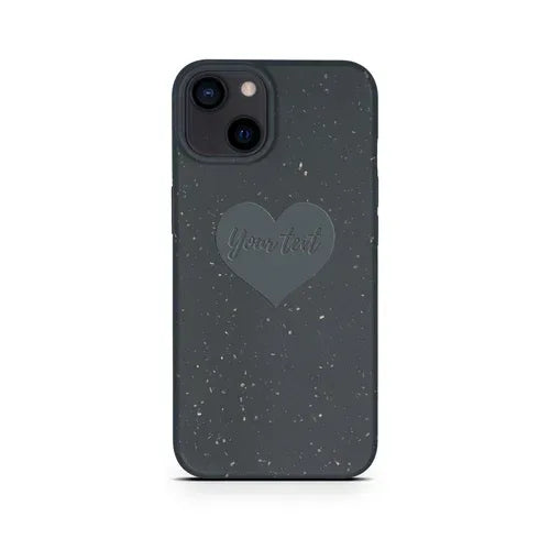 Biodegradable Personalized Phone Case - Black - Trustymall