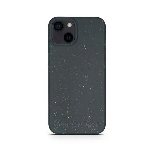 Biodegradable Personalized Phone Case - Black - Trustymall