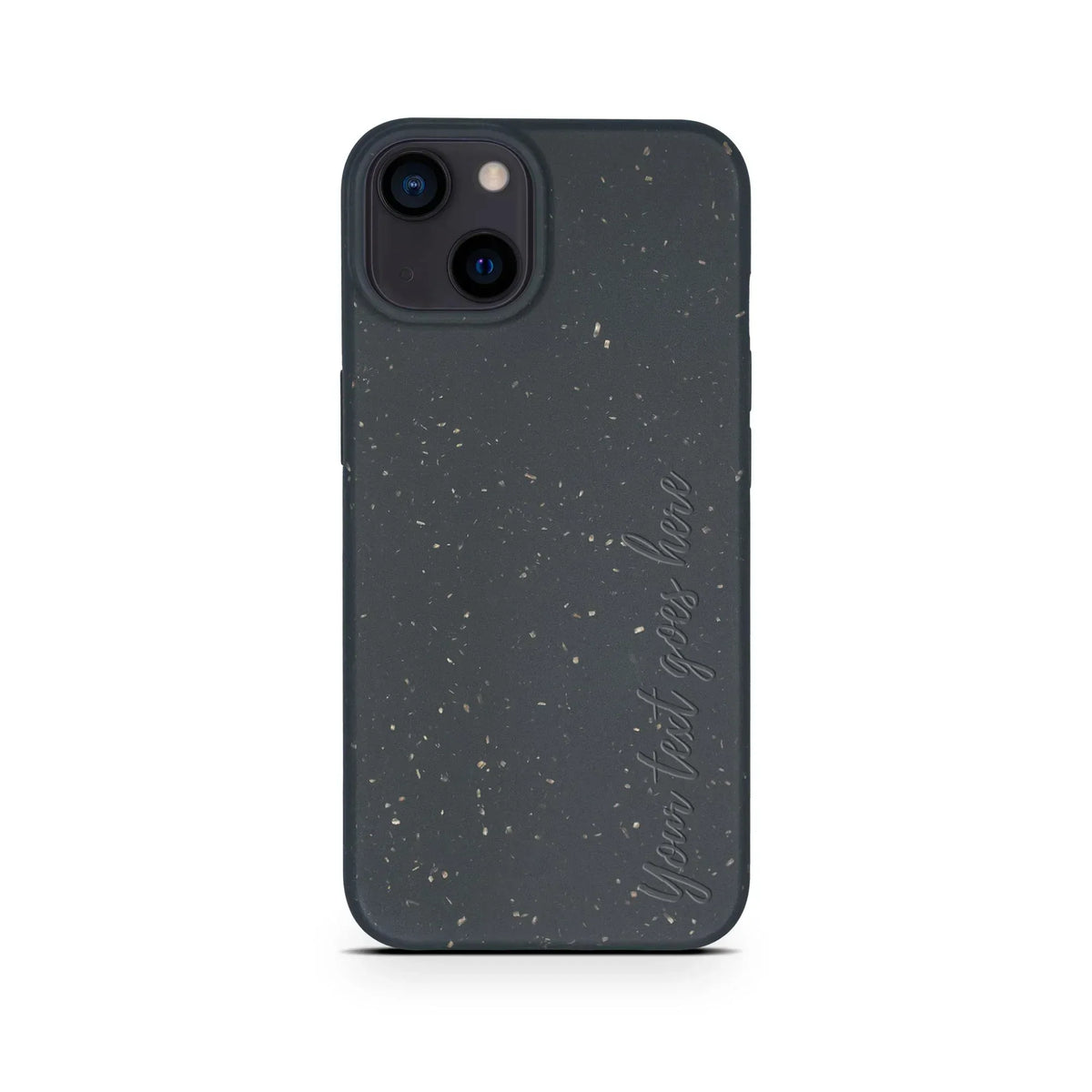 Biodegradable Personalized Phone Case - Black - Trustymall