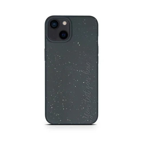 Biodegradable Personalized Phone Case - Black - Trustymall