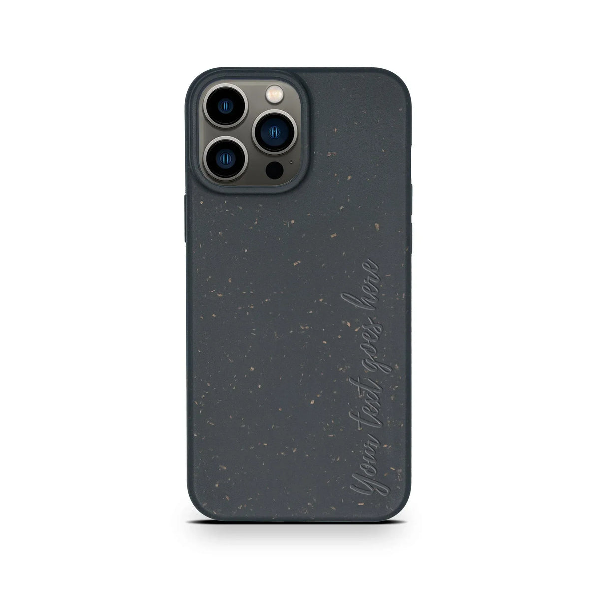 Biodegradable Personalized Phone Case - Black - Trustymall