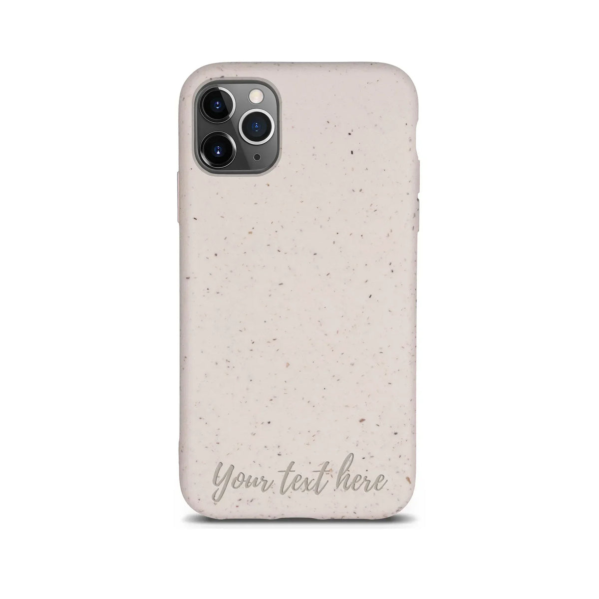 Biodegradable Personalized Phone Case - Natural White - Trustymall