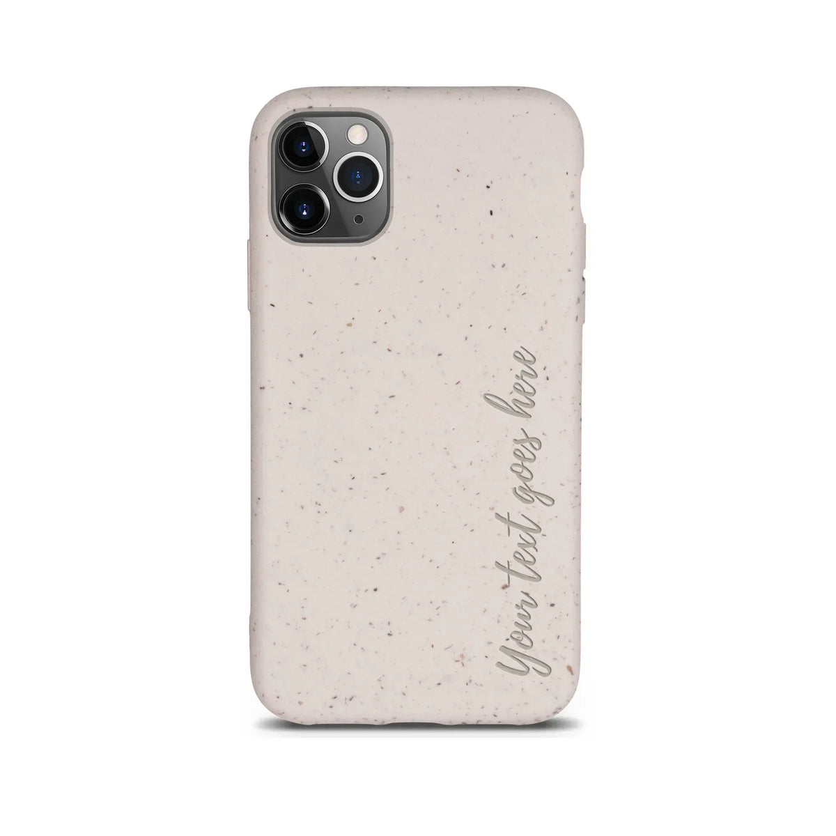 Biodegradable Personalized Phone Case - Natural White - Trustymall