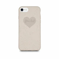 Biodegradable Personalized Phone Case - Natural White - Trustymall
