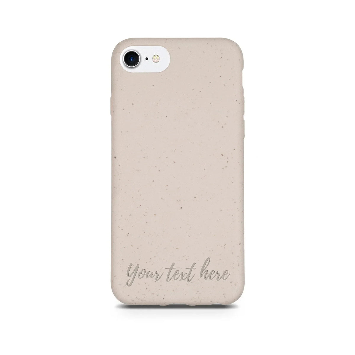 Biodegradable Personalized Phone Case - Natural White - Trustymall