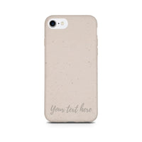 Biodegradable Personalized Phone Case - Natural White - Trustymall