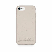 Biodegradable Personalized Phone Case - Natural White - Trustymall