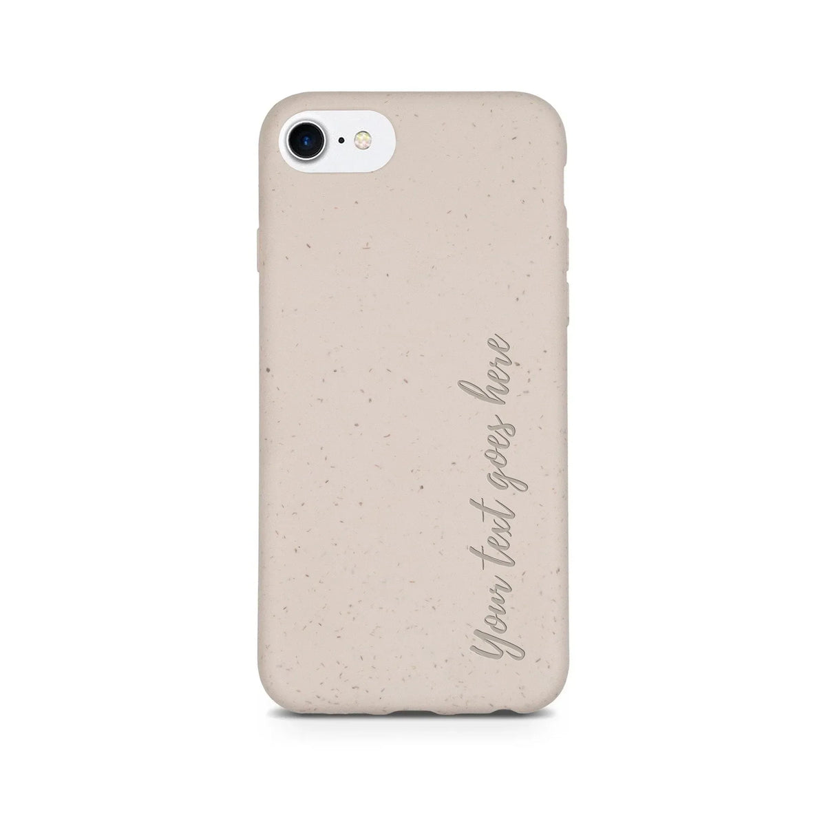 Biodegradable Personalized Phone Case - Natural White - Trustymall