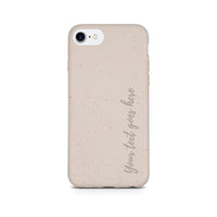 Biodegradable Personalized Phone Case - Natural White - Trustymall