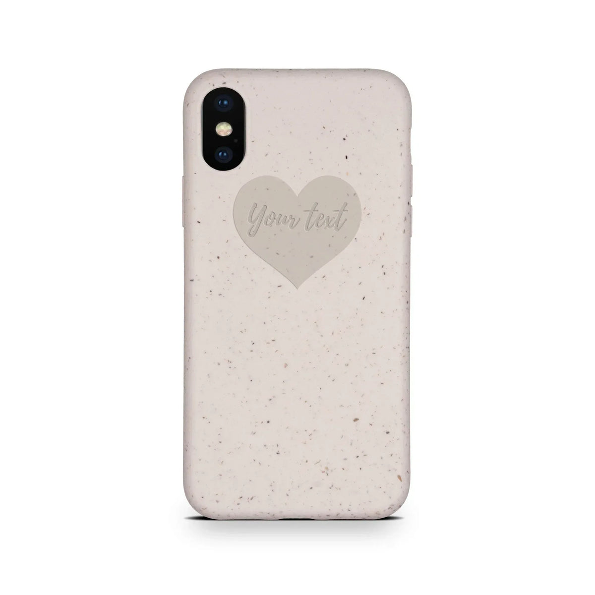 Biodegradable Personalized Phone Case - Natural White - Trustymall