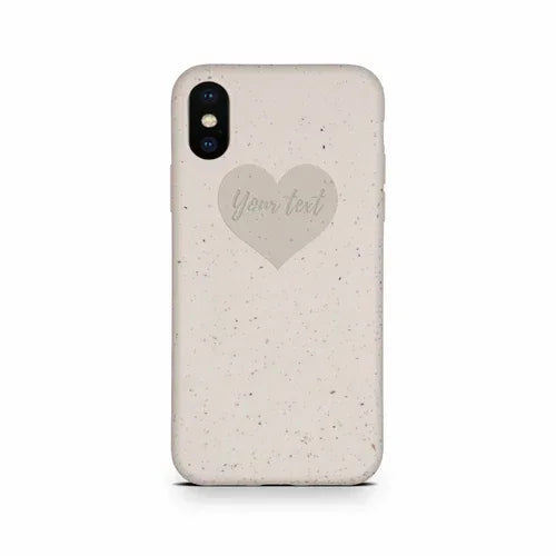 Biodegradable Personalized Phone Case - Natural White - Trustymall